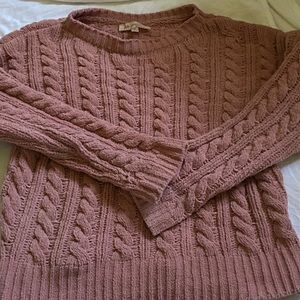 Pink sweater